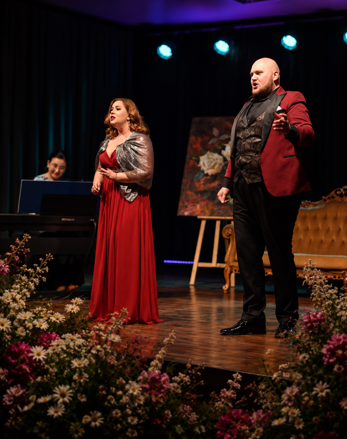 Duet Mezzosopran Tenor - Karolina i Michał Jopek Koncert Łubowo